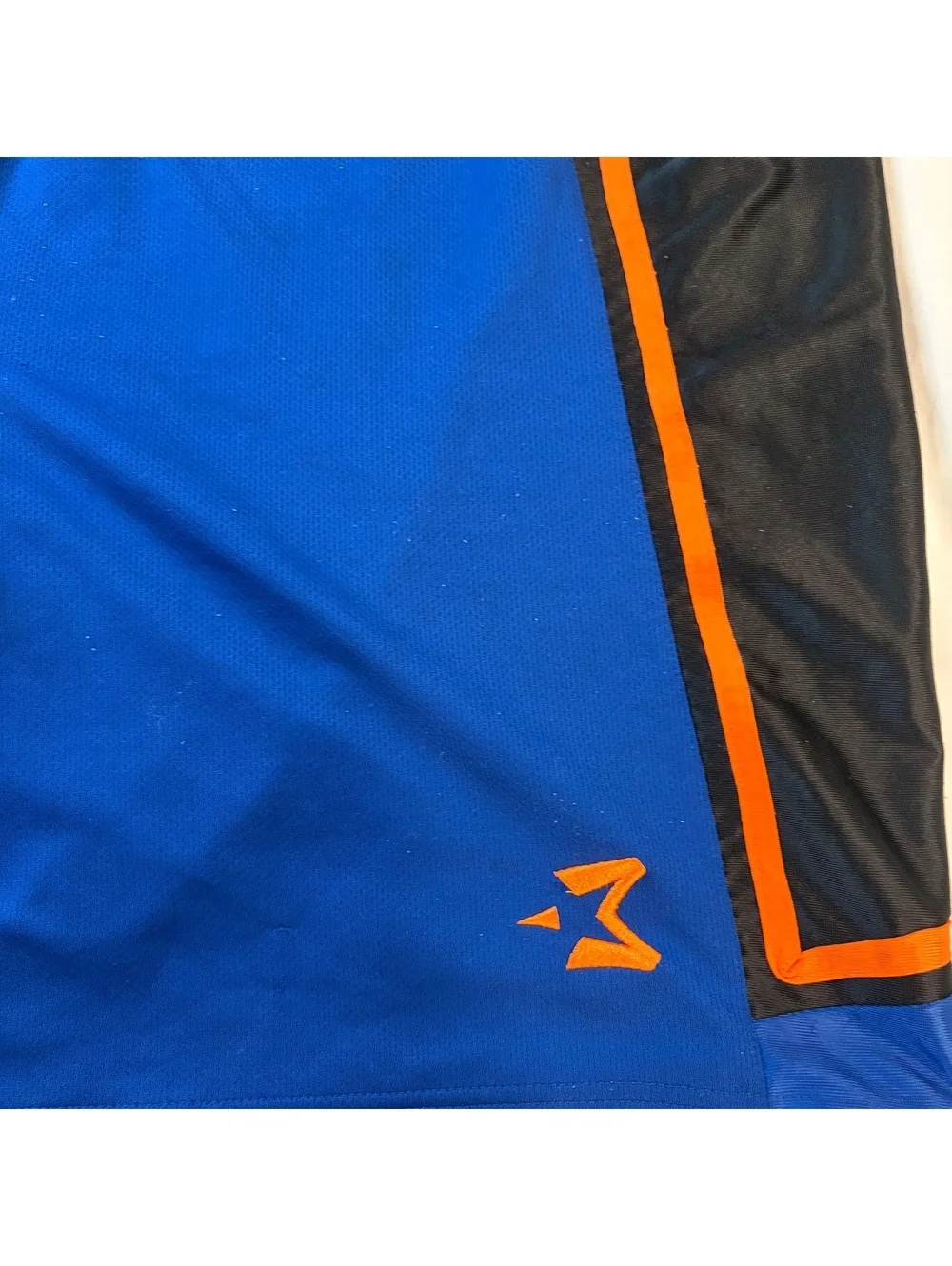 Starbury by Stephon Marbury Men's Athletic Shorts XXL Blue Black Orange